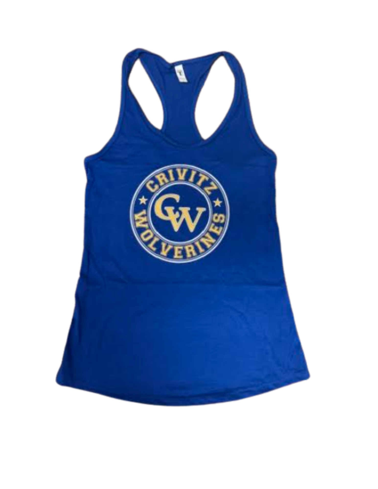 Adult Tank Top  - Razorback - Blue